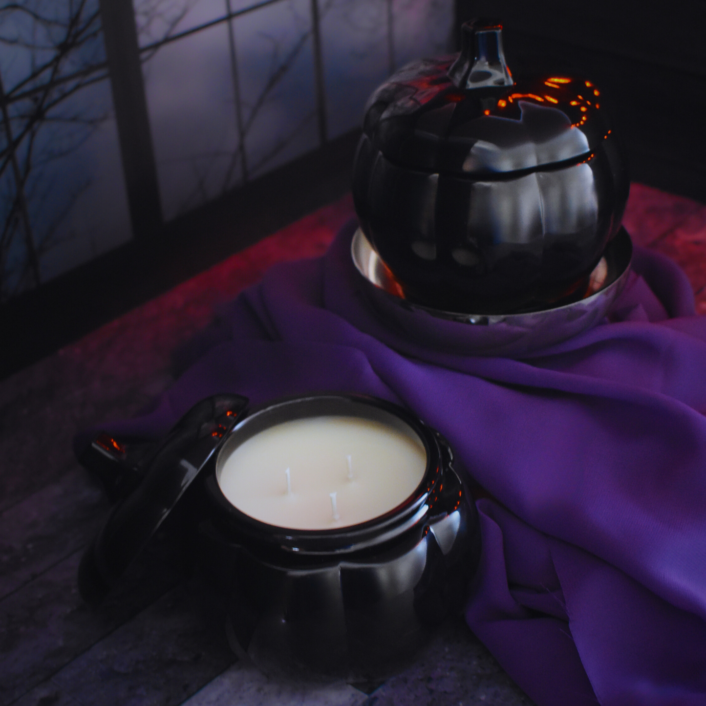 15oz 3-Wick Pumpkin Jar Candle